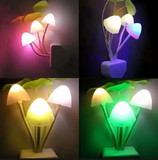 Mushroom LED Sensor Light Night Lamp