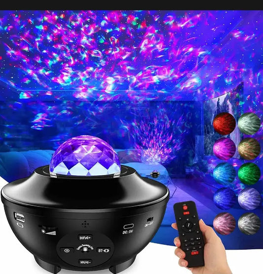 Galaxy Sky Night Projector With Music Bluetooth Speaker