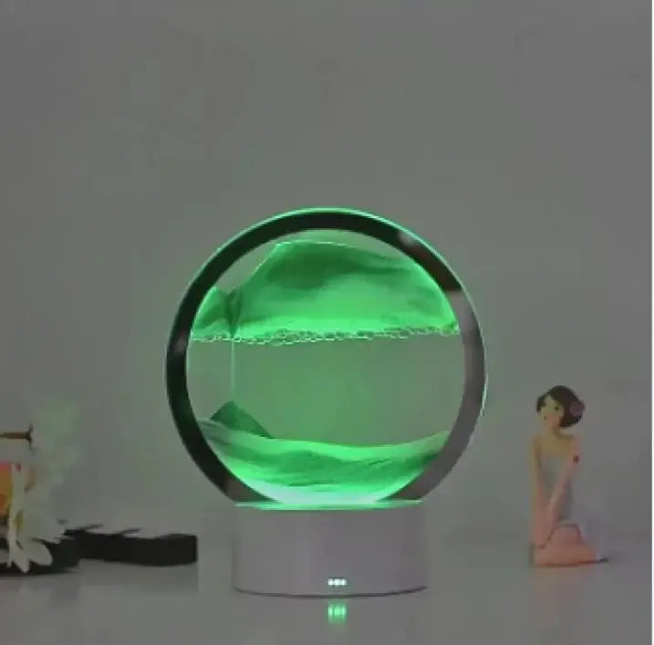 3D Moving SandScapes Lamp