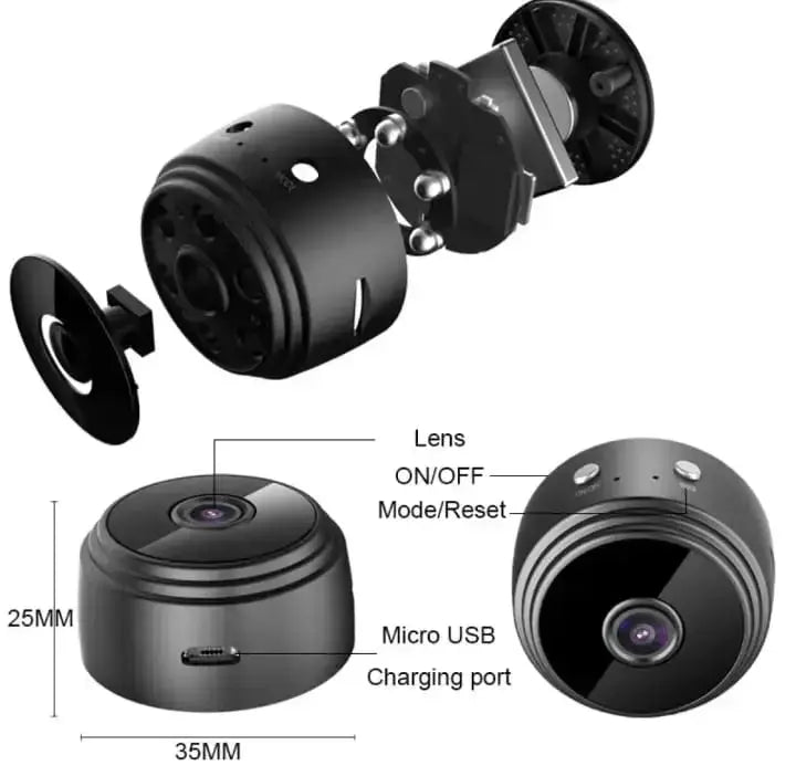 A9 Mini Wifi Camera 1080P Result Hight quality Security camera Coldzzz